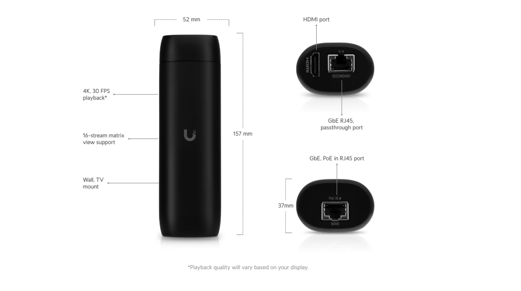 Ubiquiti UP-VIEWPORT Protect Viewport