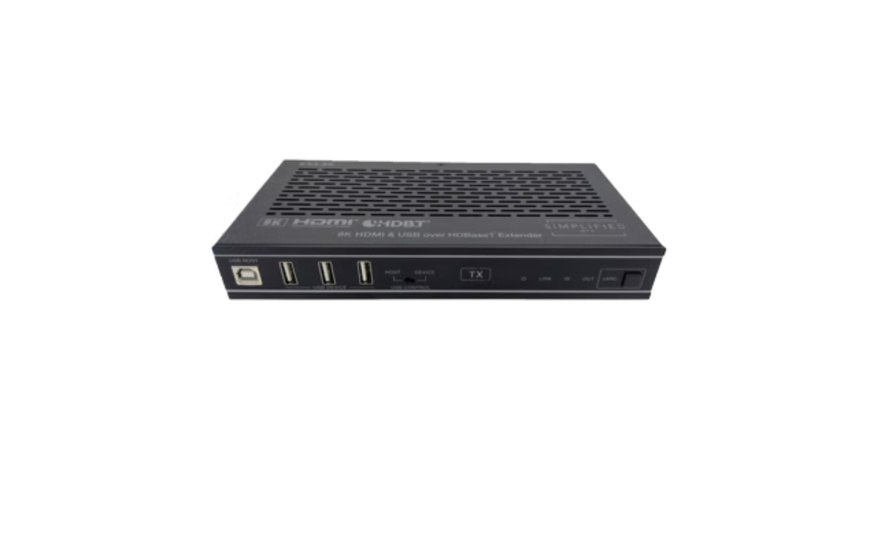 Simplified EX3-8K HDMI 2.1 (40Gbps) Extender Over Cat6A Cable