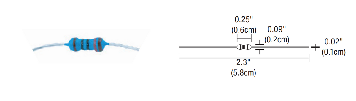 PureEdge RT-DMX Terminator Resistor With Leads