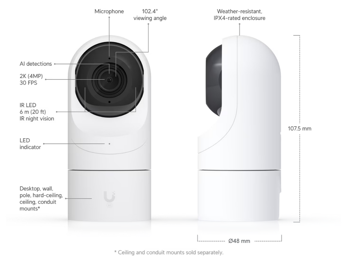 Ubiquiti UVC-G5-Flex Camera G5 Flex