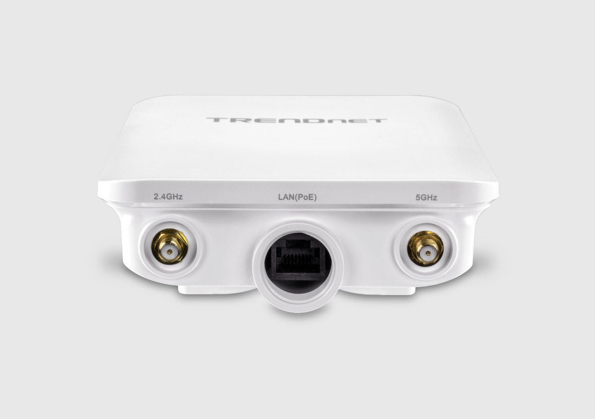 TRENDnet TEW-841APBO 5 dBi Wireless AC1300 Outdoor PoE+ Omni-Directional Access Point