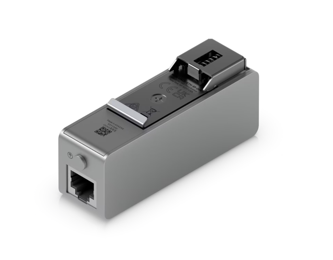 Ubiquiti UACC-ETH-SP-DIN 2 x RJ-45 - 20 kA - RJ-45 - DIN Rail Mountable Ethernet Surge Protection