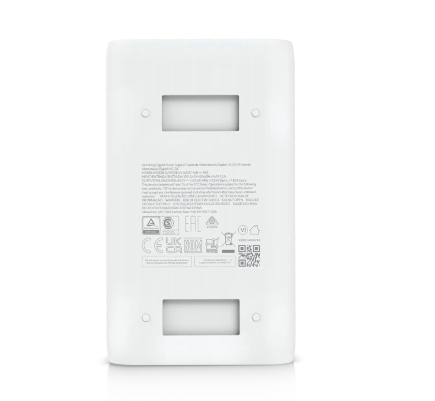 Ubiquiti UACC-PoE++-10G 10G PoE++ Adapter (60W)