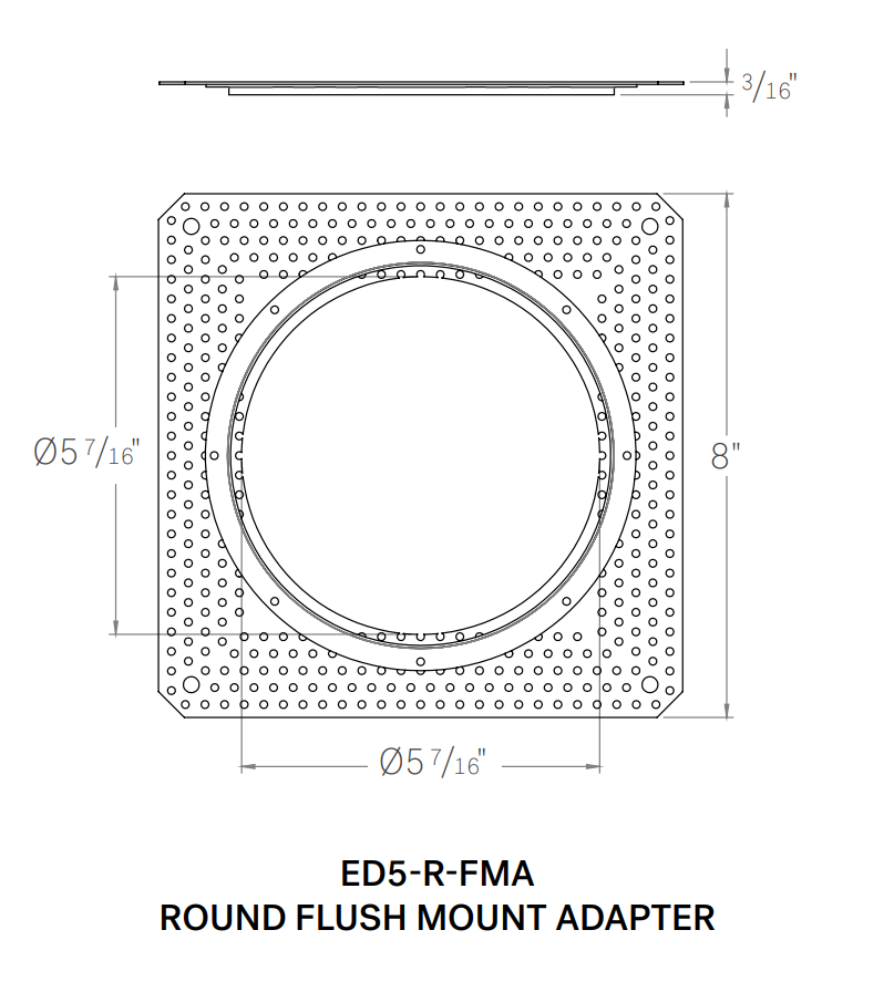 CSL 5" Eco-Downlight Trim Accessories