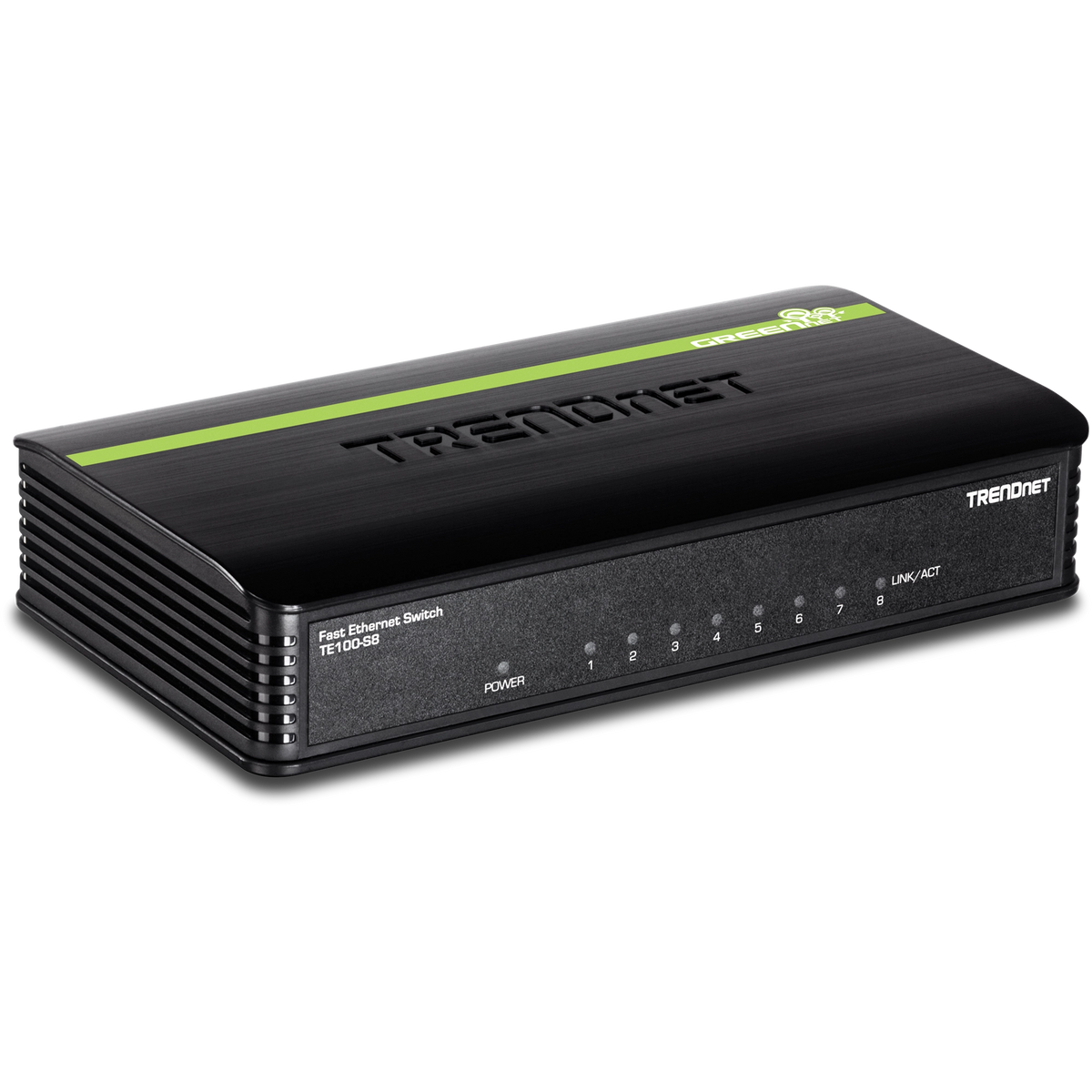 TRENDnet TE100-S8 8-Port 10/100 Mbps GREENnet Switch