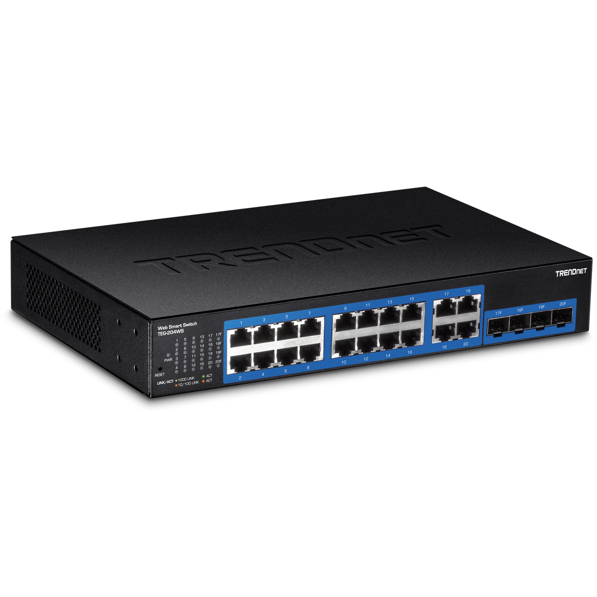 TRENDnet TEG-204WS 20-Port Gigabit Web Smart Switch