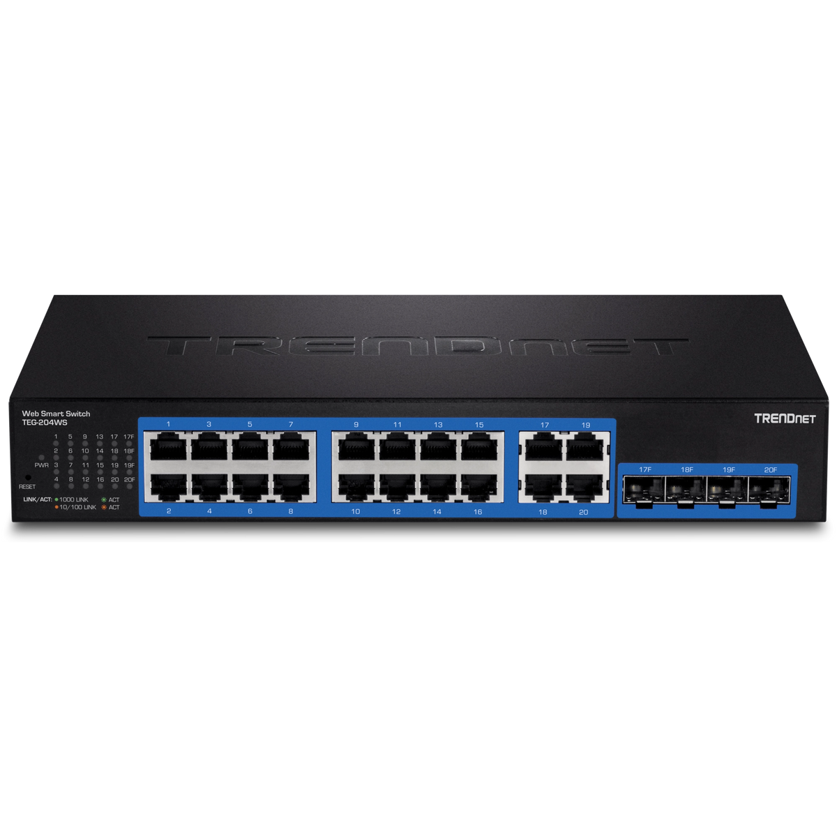 TRENDnet TEG-204WS 20-Port Gigabit Web Smart Switch