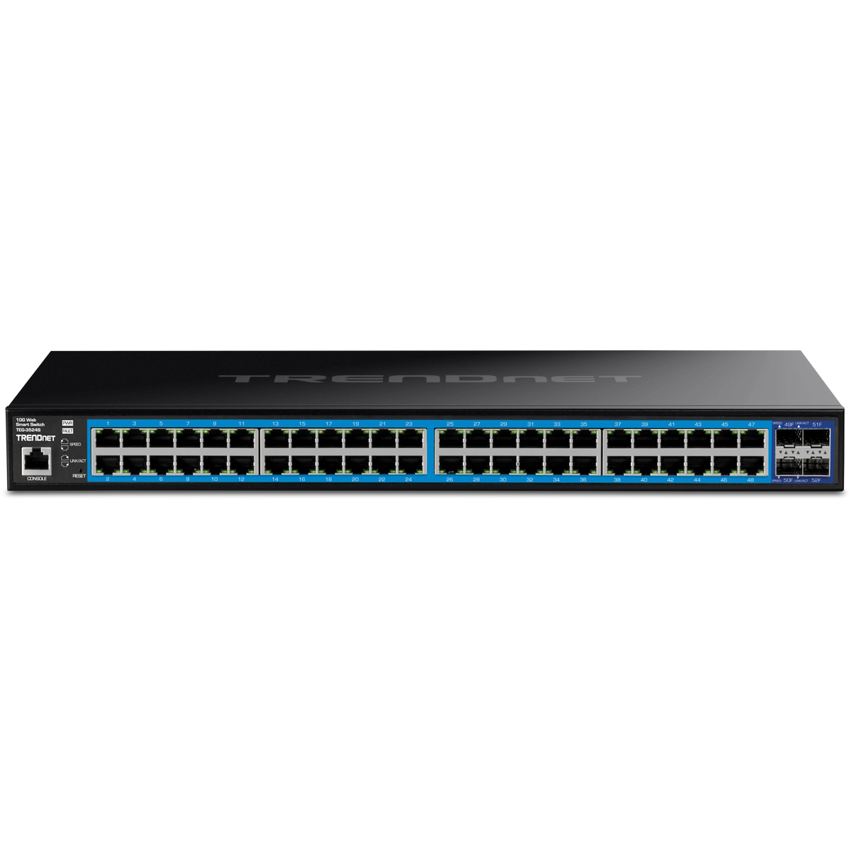 TRENDnet TEG-3524S 52-Port Gigabit Web Smart Switch with 10G SFP+ ports