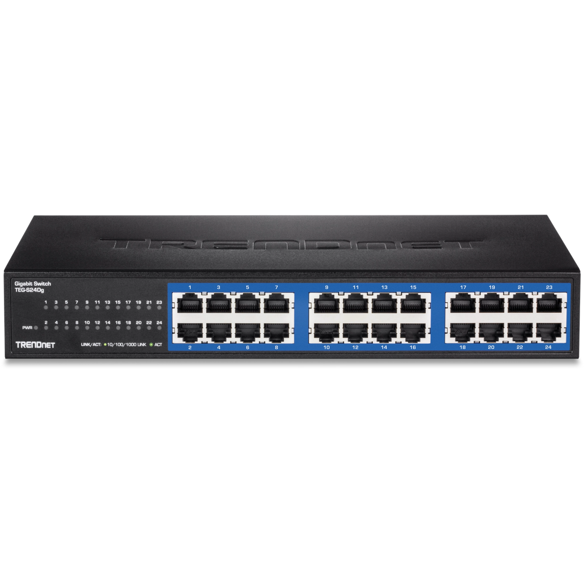 TRENDnet TEG-S24Dg 24-Port Gigabit GREENnet Desktop Switch