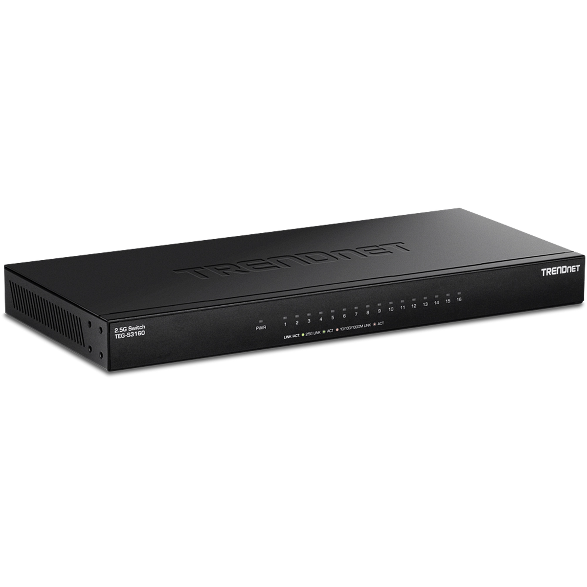 TRENDnet TEG-S3160 16-Port Unmanaged 2.5G Desktop Switch