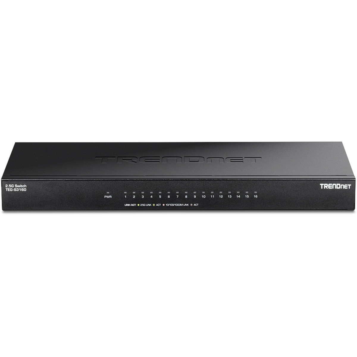TRENDnet TEG-S3160 16-Port Unmanaged 2.5G Desktop Switch