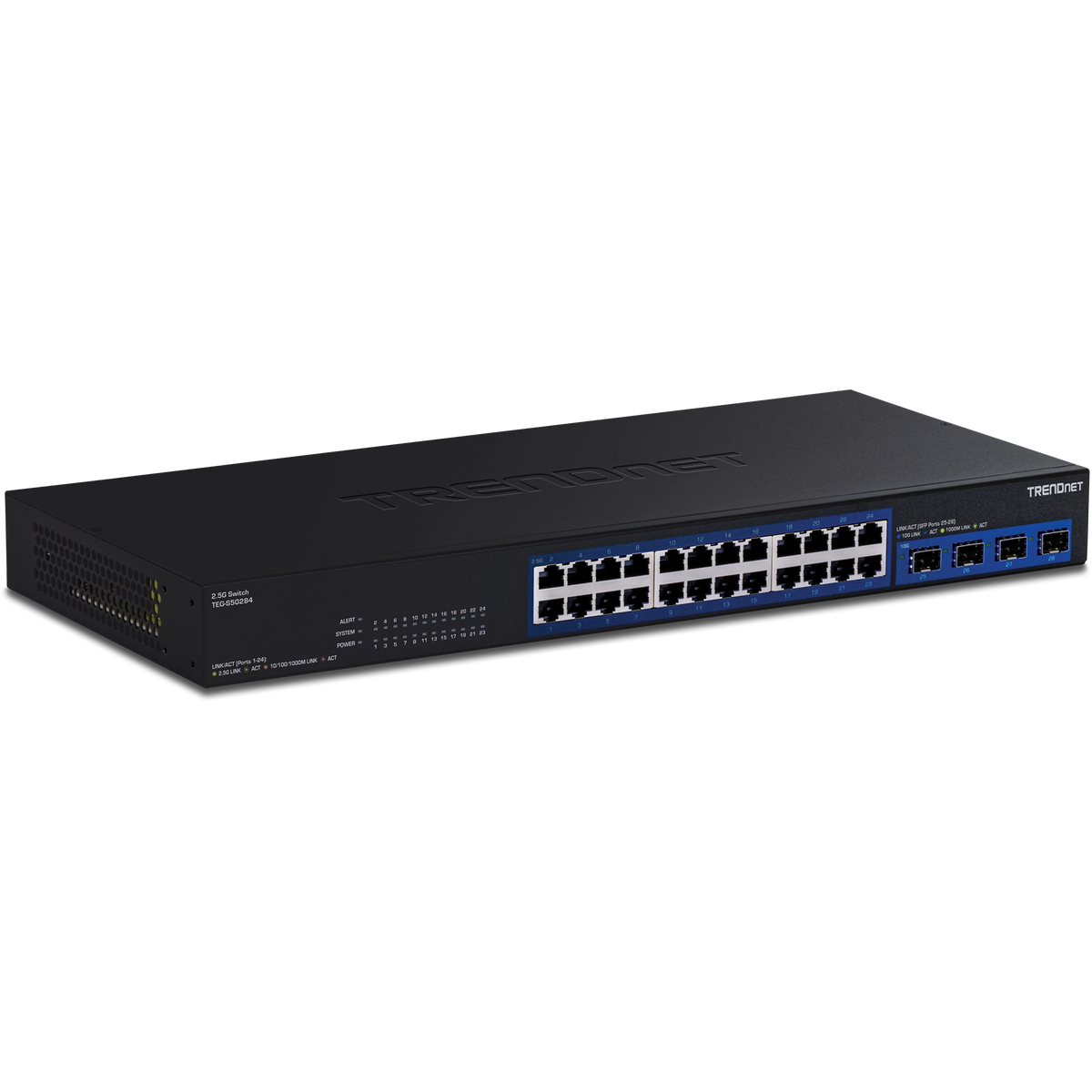 TRENDnet TEG-S50284 28-Port 2.5G Switch with 10G SFP+ Ports