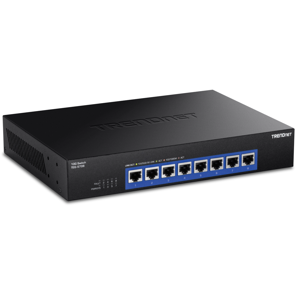 TRENDnet TEG-S708 8-Port 10G Unmanaged Switch