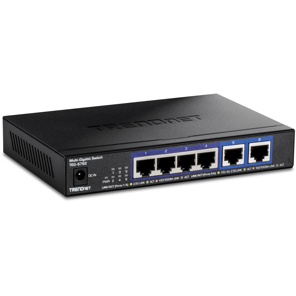 TRENDnet TEG-S762 6-Port Multi-Gig Switch