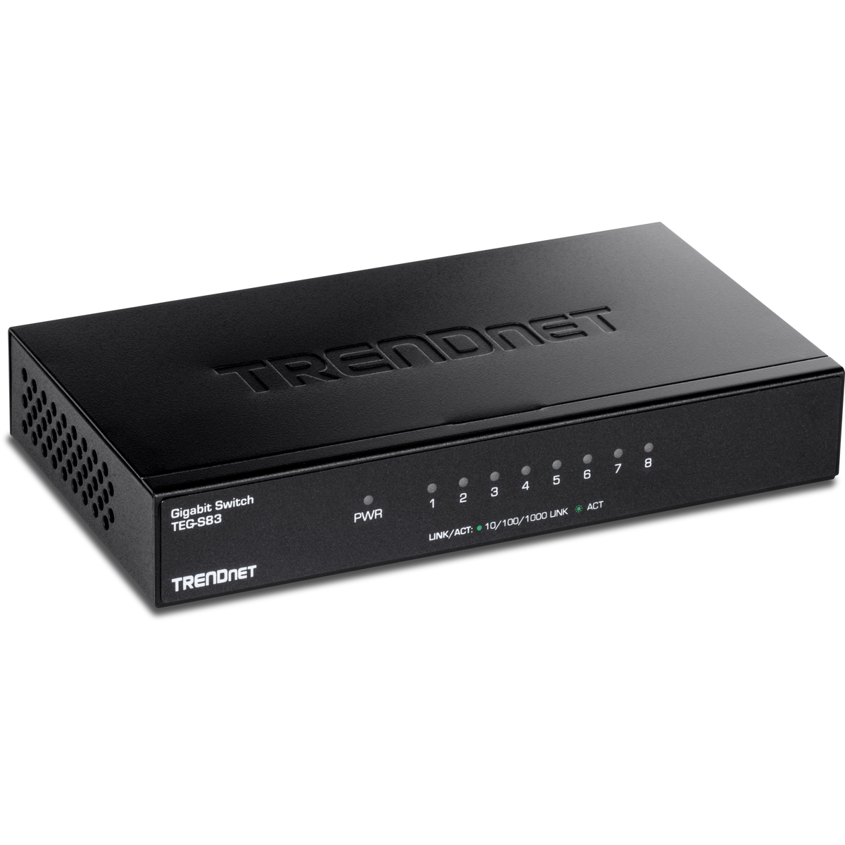 TRENDnet TEG-S83 8-Port Gigabit Desktop Switch