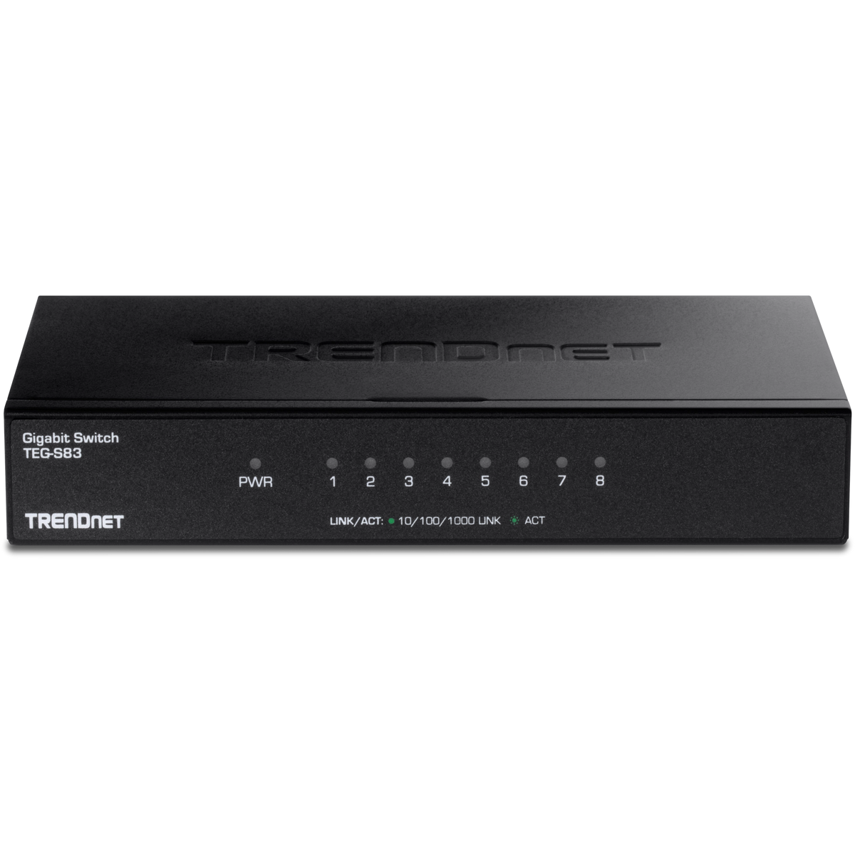 TRENDnet TEG-S83 8-Port Gigabit Desktop Switch