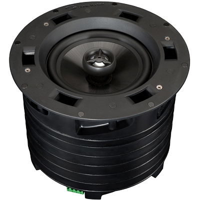 Beale Street Audio TIC651 25/70/100 volt In Ceiling 6.5 inch 2-way Fluted IMPP, 1 inch ALU Dome