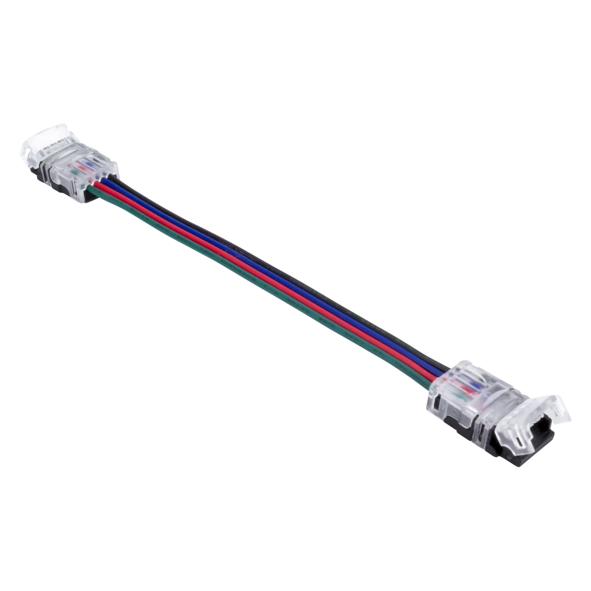 Proluxe PLX-TL-HVYDTYACCSRY-RGB-JUMP-0.5 10MM 4PIN HEAVY DUTY SNAP CONNECTOR WITH CABLE; 6" JUMPER