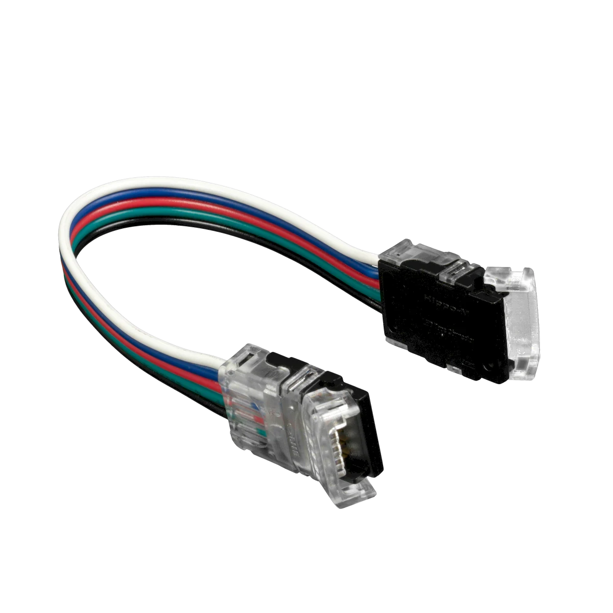 Proluxe PLX-TL-HVYDTYACCSRY-RGBW-JUMP-0.5 12MM 5PIN HEAVY DUTY SNAP CONNECTOR WITH CABLE; 6" JUMPER