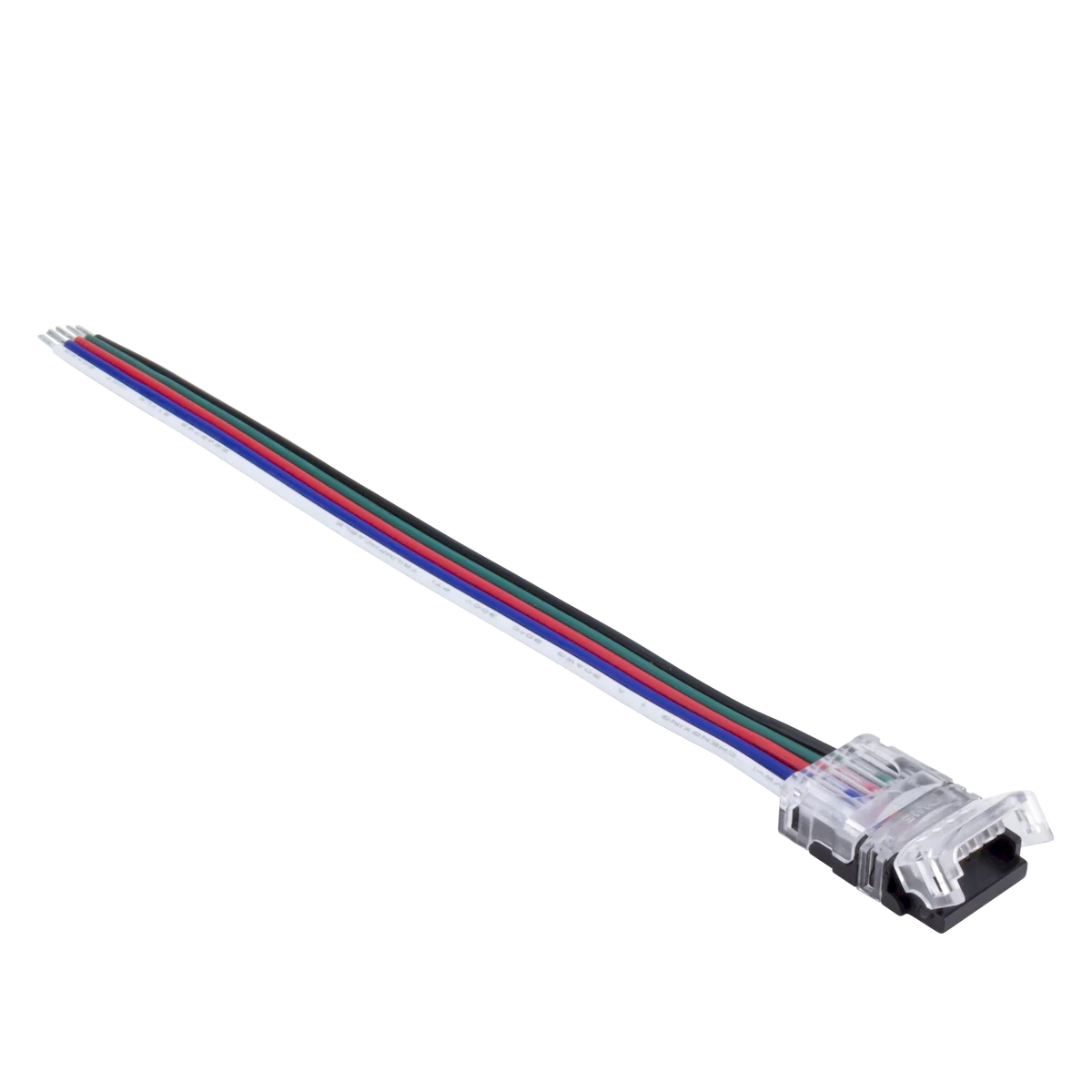 Proluxe PLX-TL-HVYDTYACCSRY-RGBW-PWR-6 12MM 5PIN HEAVY DUTY SNAP CONNECTOR WITH CABLE; 36" CONKIT