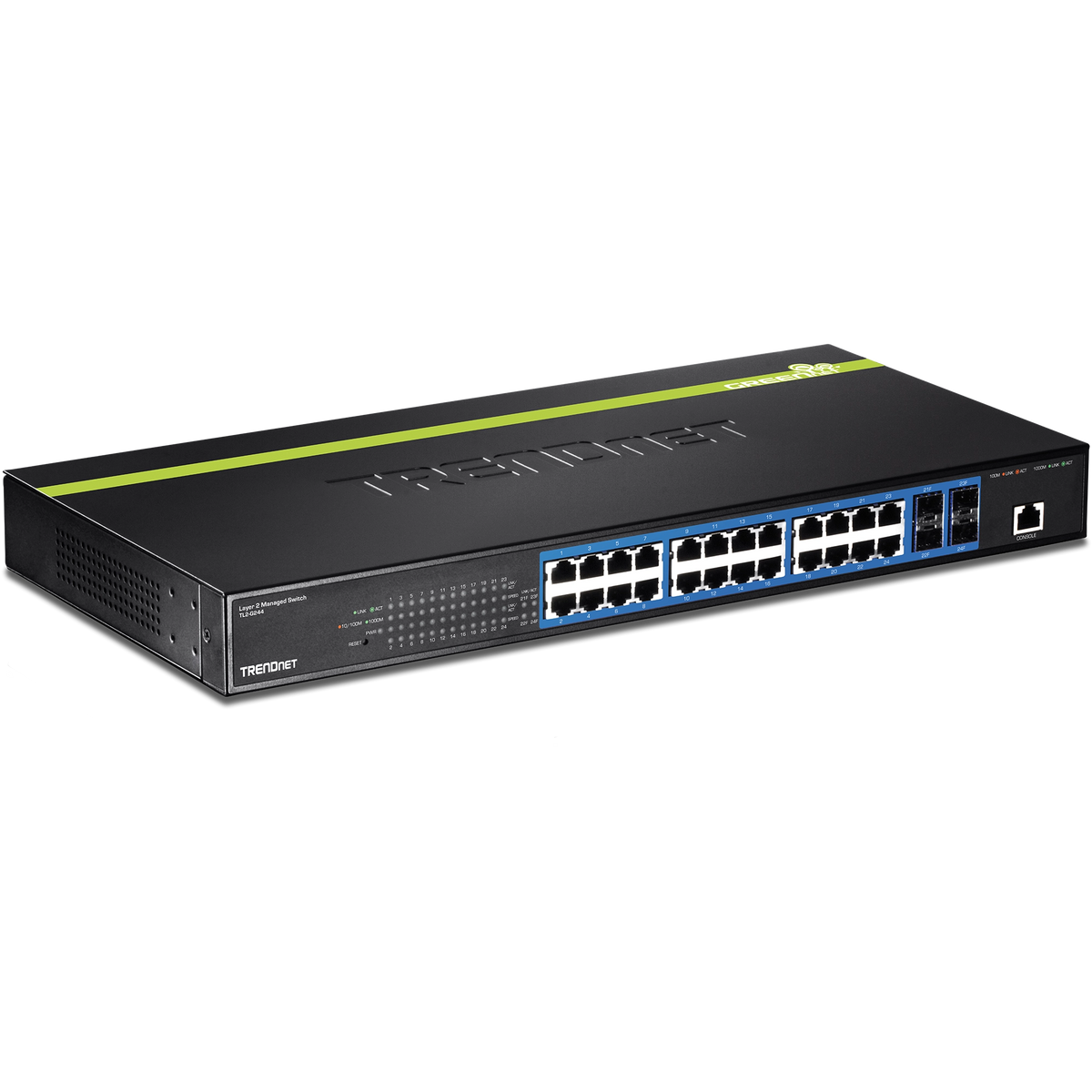 TRENDnet TL2-G244 24-Port Gigabit Managed Layer 2 Switch