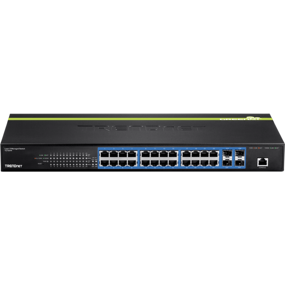 TRENDnet TL2-G244 24-Port Gigabit Managed Layer 2 Switch