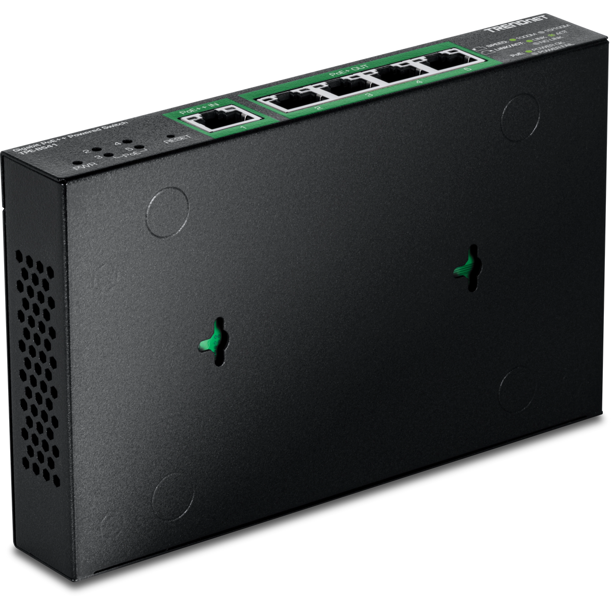 TRENDnet TPE-B541 5-Port Gigabit PoE++ Powered Managed Switch with PoE Passthrough