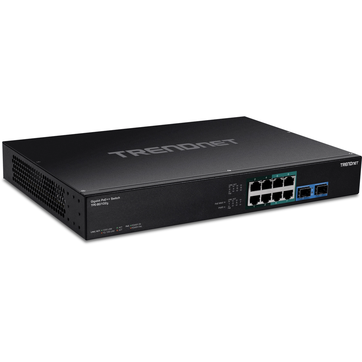 TRENDnet TPE-BG102G 10-Port Gigabit PoE++ Switch