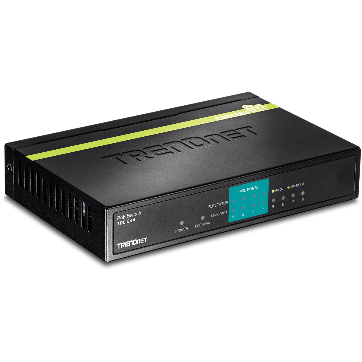 TRENDnet TPE-S44 8-Port 10/100Mbps PoE Switch