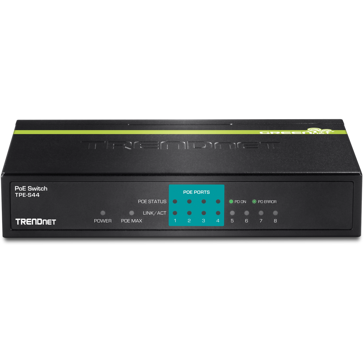 TRENDnet TPE-S44 8-Port 10/100Mbps PoE Switch