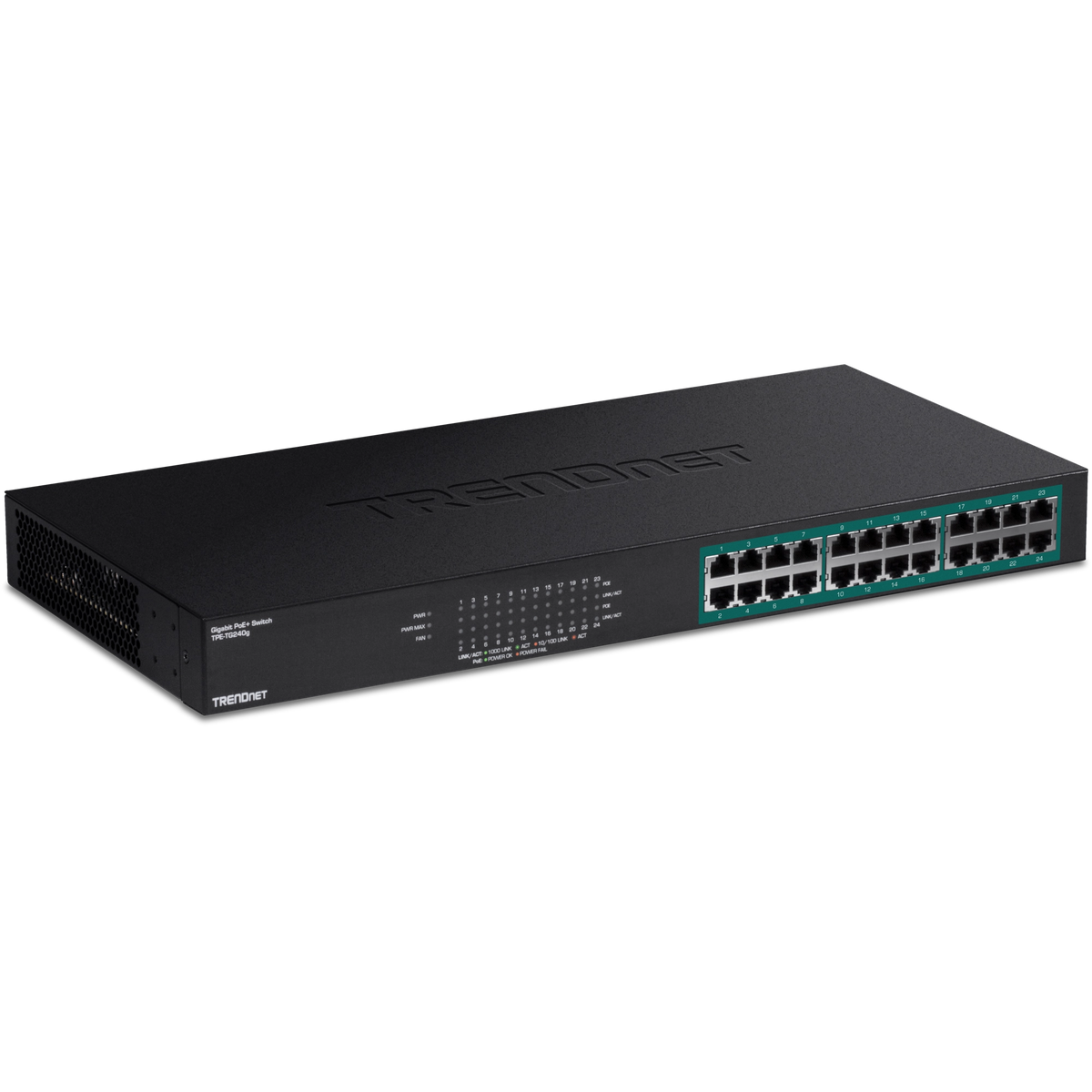 TRENDnet TPE-TG240g 24-Port Gigabit PoE+ Switch
