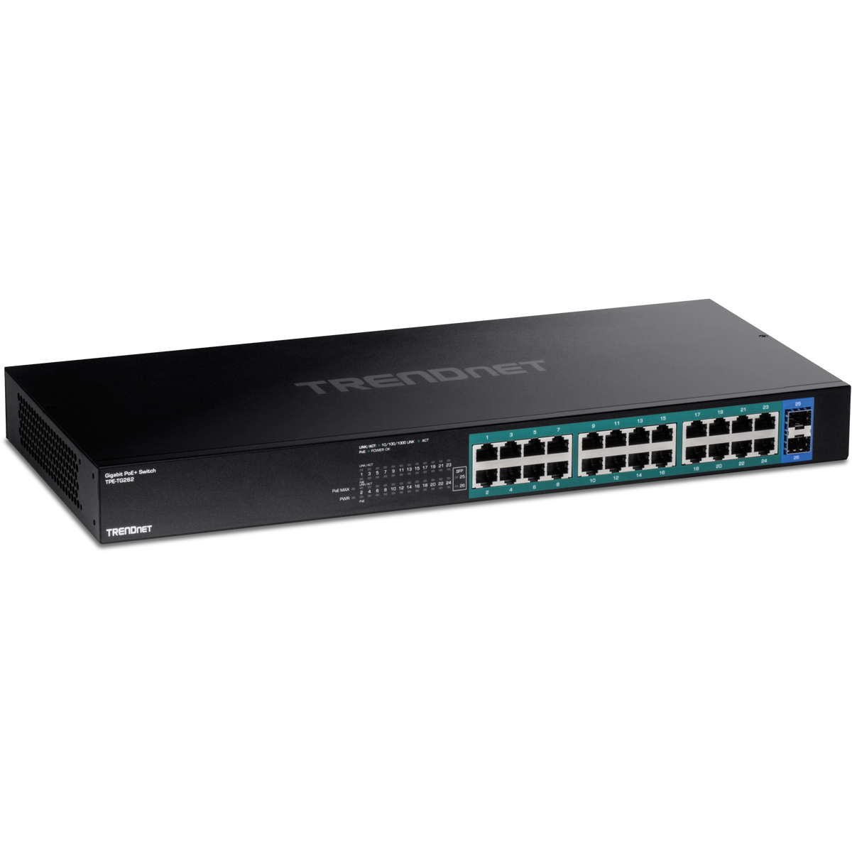 TRENDnet TPE-TG262 26-Port Gigabit PoE+ Switch
