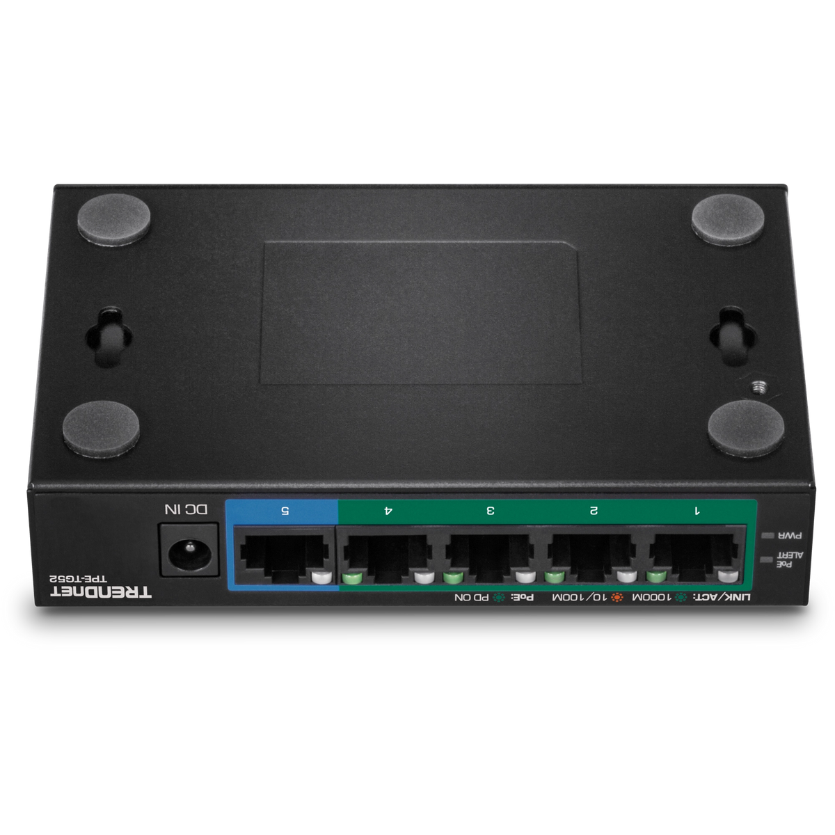 TRENDnet TPE-TG52 5-Port Gigabit PoE+ Switch (32W)