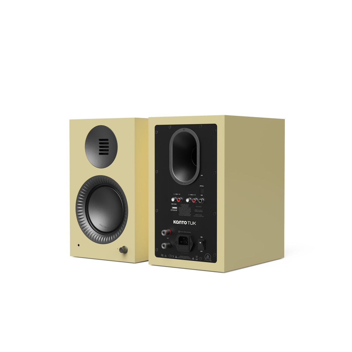 Kanto (2nd Gen) 260 W Premium Powered Speaker System with Bluetooth® 5.4, Dual RCA and USB-C Inputs