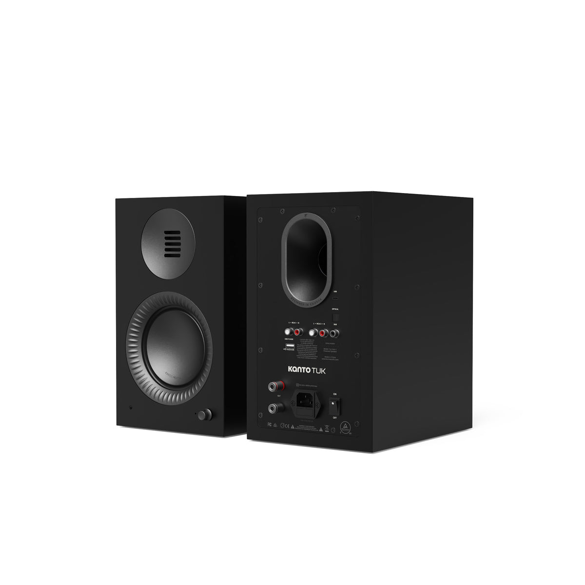 Kanto (2nd Gen) 260 W Premium Powered Speaker System with Bluetooth® 5.4, Dual RCA and USB-C Inputs