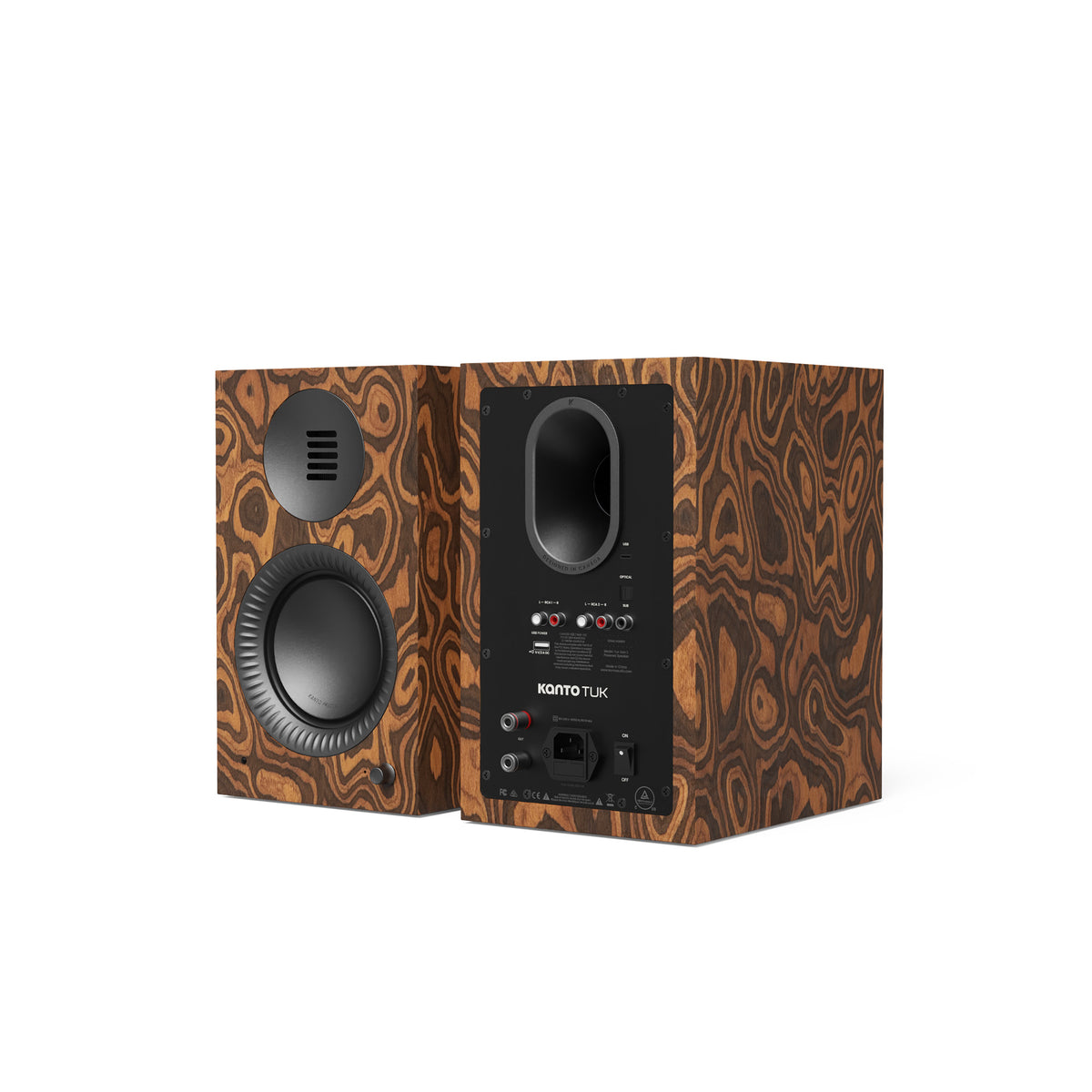 Kanto (2nd Gen) 260 W Premium Powered Speaker System with Bluetooth® 5.4, Dual RCA and USB-C Inputs