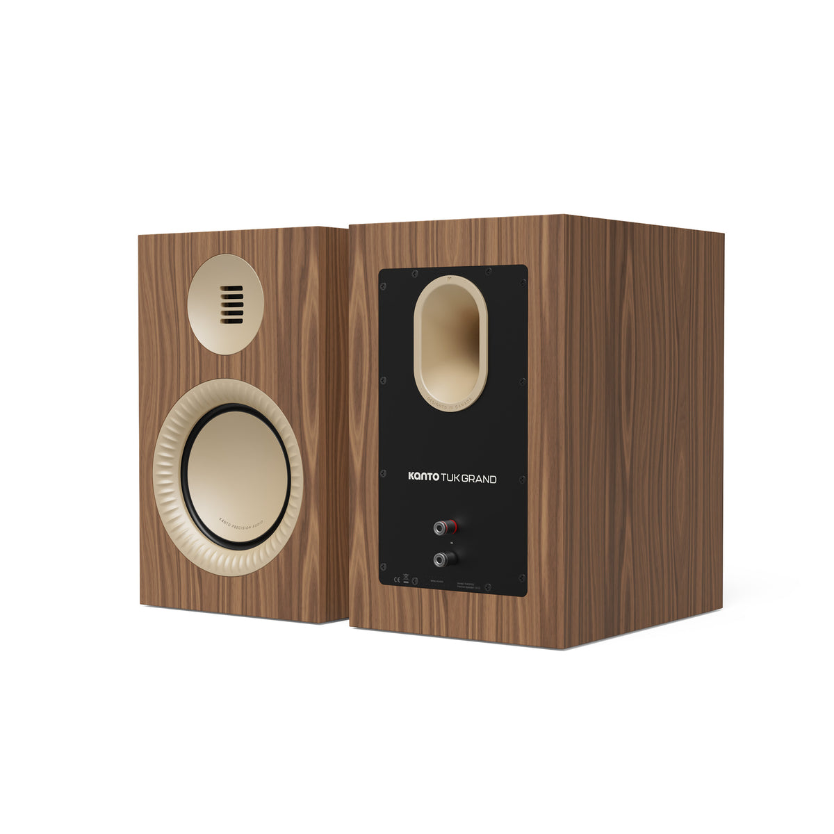 Kanto Grand Passive Speaker System with Air Motion Transformer (AMT) Tweeter and 6" Aluminum Concave Woofer