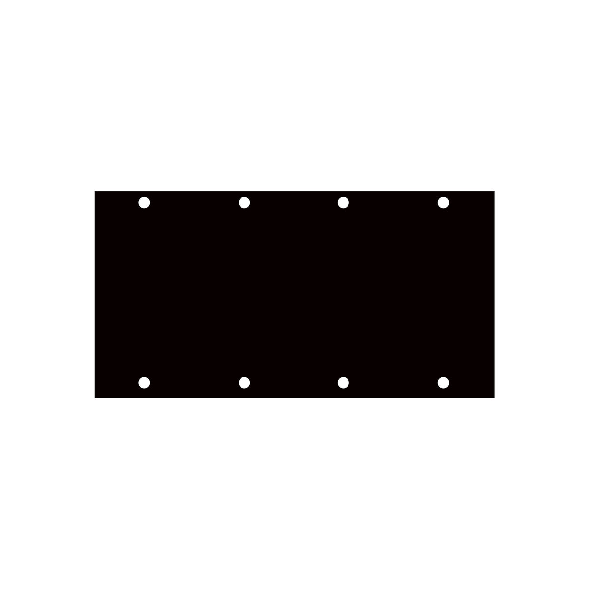 Middle Atlantic UCPB2 DOUBLE UCP BLANK PNL