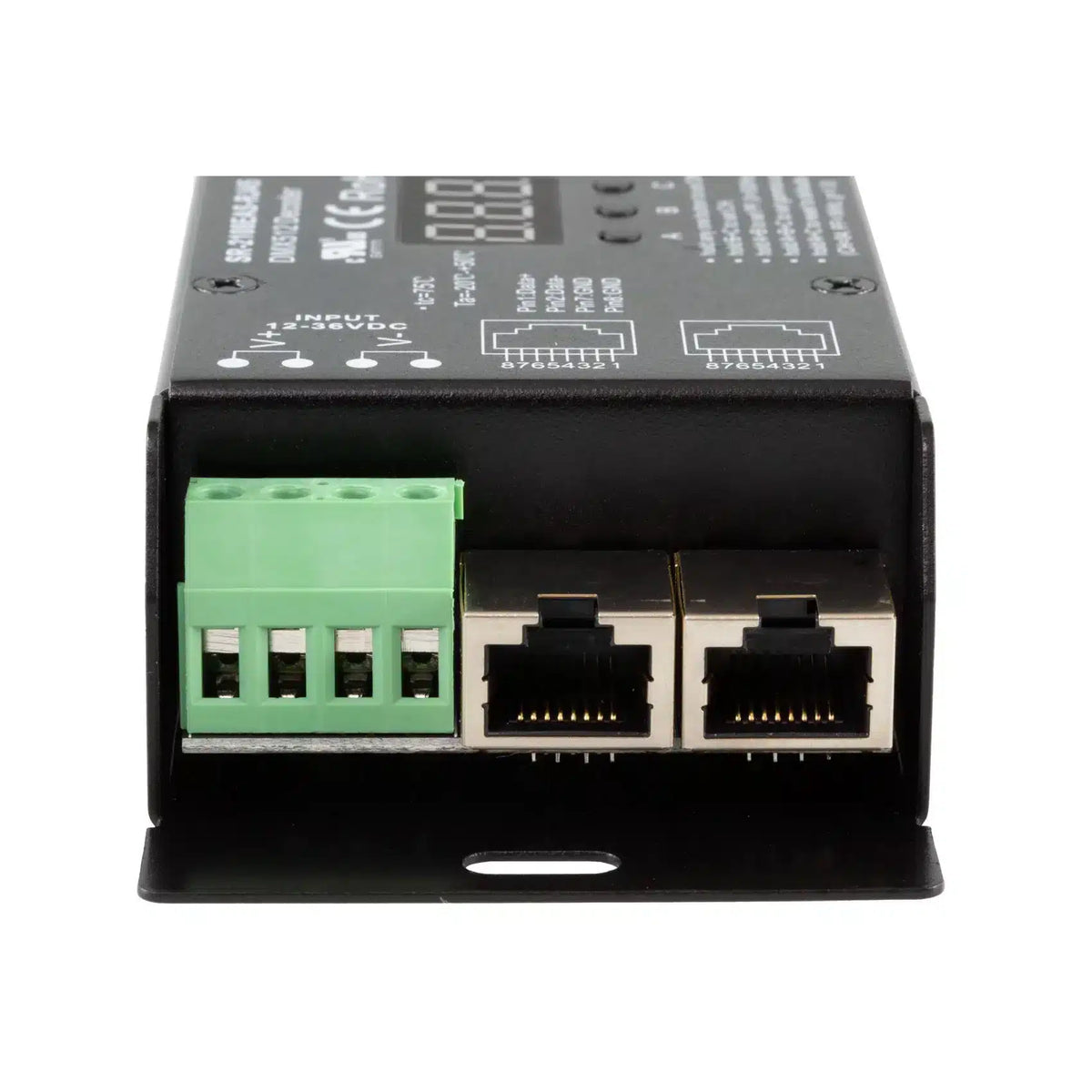 SIRS-E SR-2102BEA-RJ45 UL Recognized LED DMX Decoder 4 Channel RGB & RGBW Controller