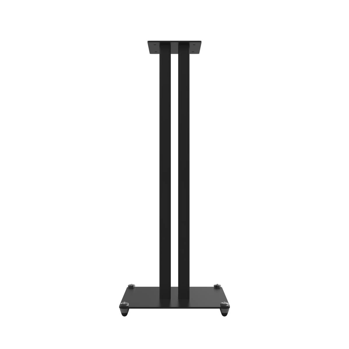 Klipsch KS-28 Speaker Stands Black Universal Speaker Stand 28 Back Rubber