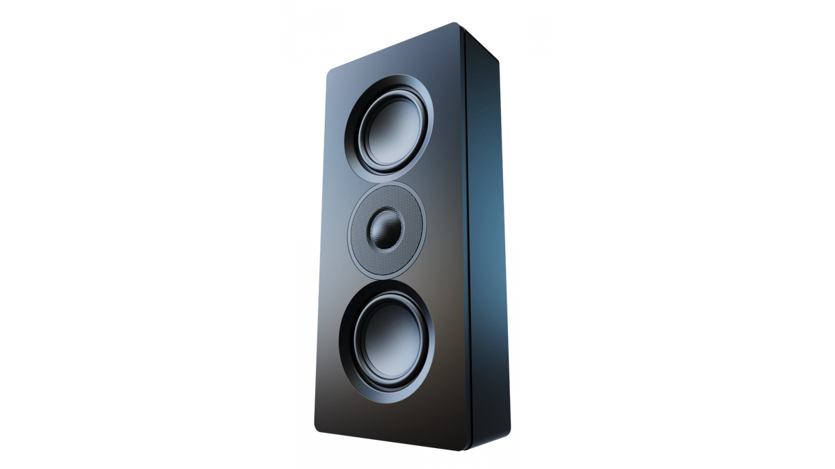 Elac Muro 4" On-Wall Sealed Cabinet Speaker - Black, Each