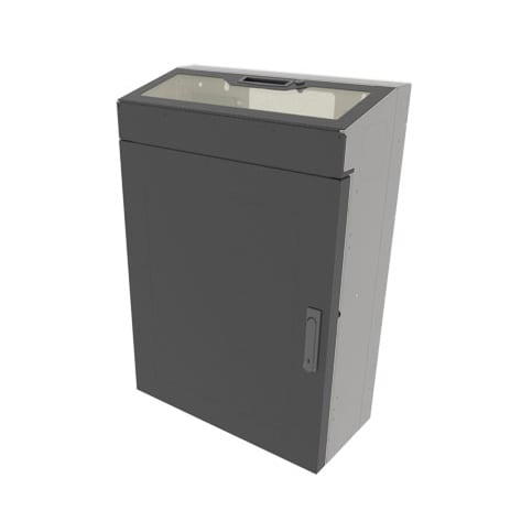 Middle Atlantic VWM-SPD-3610-BW VWM DOOR W/PLEXI,36"H X 10"D,BLACK