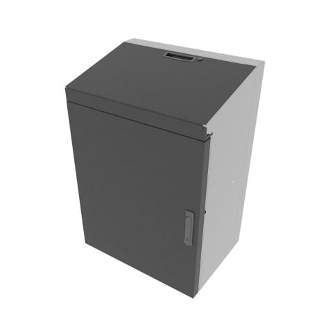 Middle Atlantic VWM-SSD-4210-BW VWM DOOR W/SOLID,42"H X 10"D,BLACK