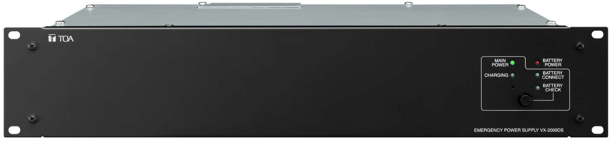 TOA VX-2000DS QAM UL2572/864-Listed Battery Backup Power Distribution for VM-3000 (does not included batteries)