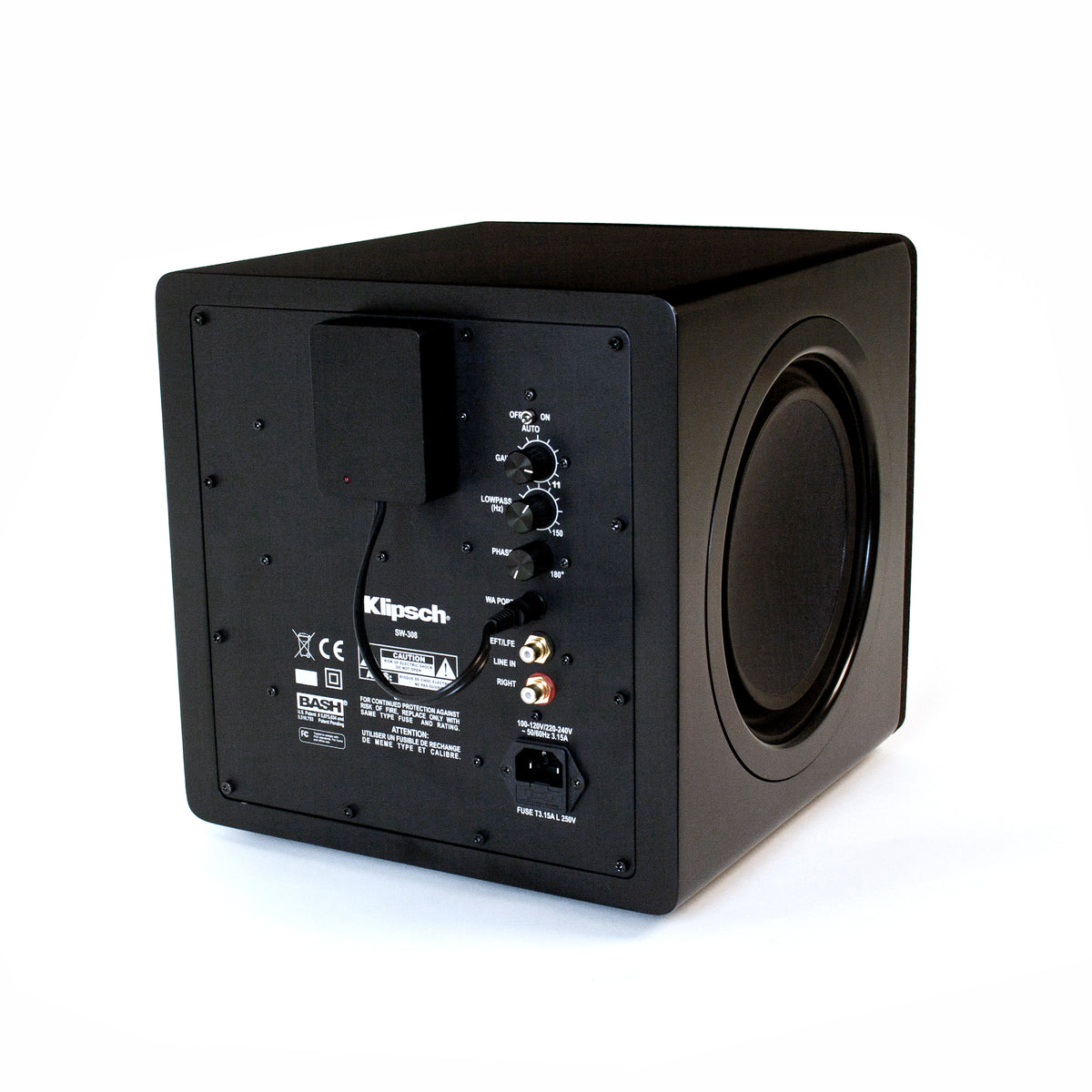 Klipsch WA-2 (Wireless Subwoofer Kit) Black WA 2 1 2024 08 14 192201 fabv