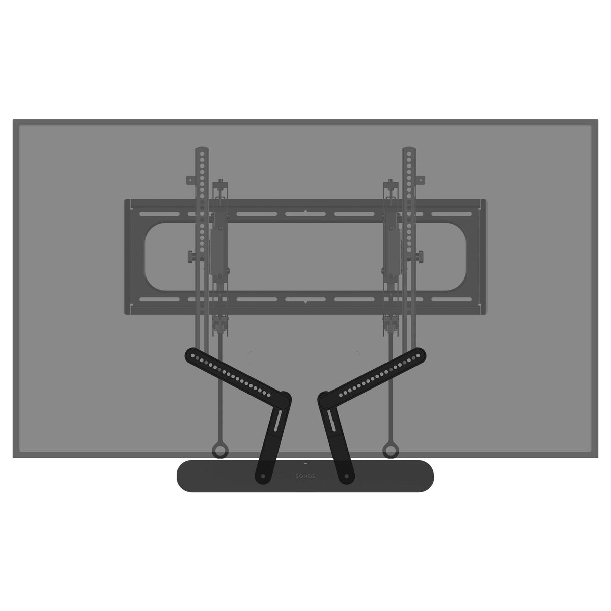 Sanus WSSAFM1-B2 SOUNDBAR TV MOUNT
