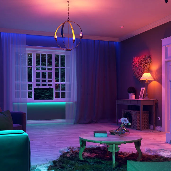 PureEdge B11-E12-4W-RGBTW Pure Smart TruColor™  120V, 4 Watt WI-FI Enabled Smart Lamp