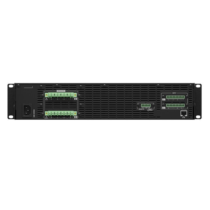 Yamaha XMS Series 8-Ch Power Amplifier, 2400W Total, 2U, Lo-Z/Hi-Z