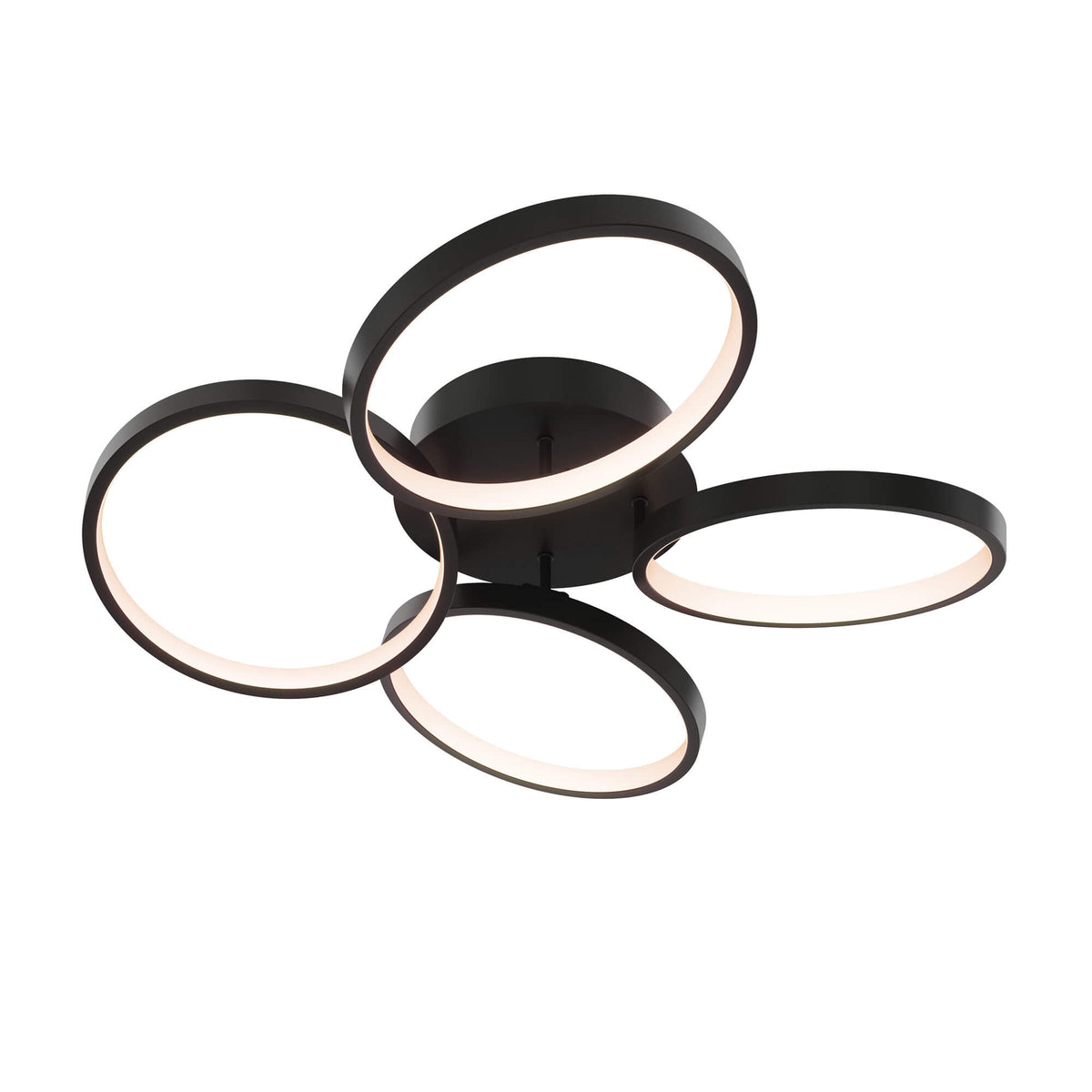 DALS CCFM-CC-BK 4-ring flush mount, 5CCT - Black