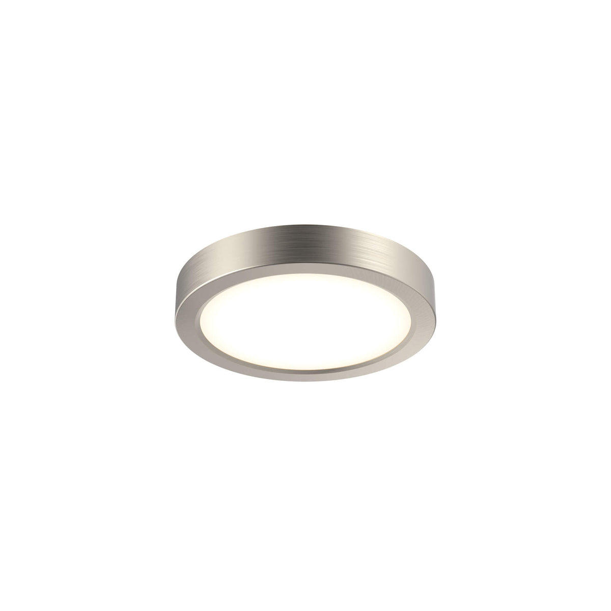 DALS CFLEDR06-CC-SN Round LED flushmount